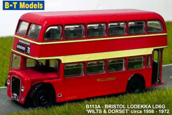 Wilts & Dorset Bristol Lodekka LD6G ECW.